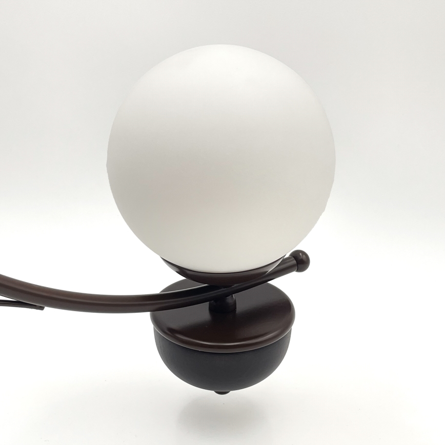 Brilagi - LED Candeeiro suspenso COTTAGE 5xG9/40W/230V carvalho/branco