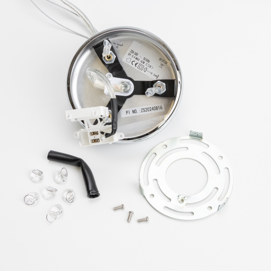Brilagi - LED Candeeiro suspenso de cristal GLAMOUR 5xG9/42W/230V