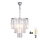 Brilagi - LED Candeeiro suspenso de cristal MOZART 4xE14/40W/230V cromado brilhante