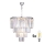 Brilagi - LED Candeeiro suspenso de cristal MOZART 5xE14/40W/230V cromado brilhante