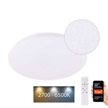 Brilagi - LED Iluminação com regulação SMART STARS LED/24W/230V 2700-6500K Wi-Fi Tuya + controlo remoto