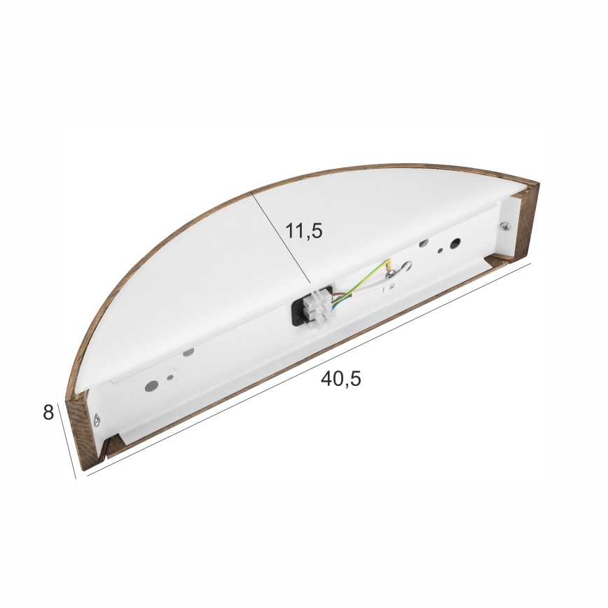 Brilagi - LED Iluminação de parede CARVALHO 1xE27/60W/230V carvalho