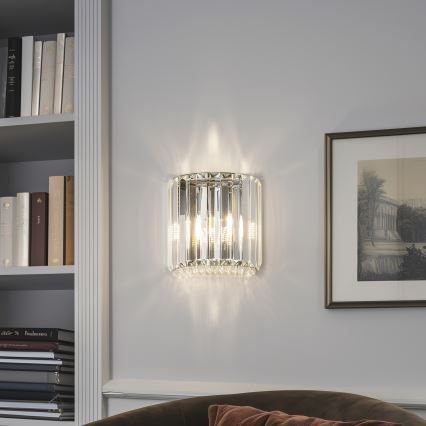 Brilagi - LED Iluminação de parede de cristal GLAMOUR 1xG9/42W/230V