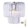 Brilagi - LED Iluminação de parede de cristal MOZART 2xE14/40W/230V cromado brilhante