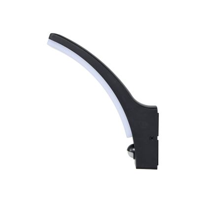 Brilagi - LED Iluminação de parede exterior com sensor ARCELO LED/9W/230V IP44