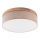 Brilagi - LED Iluminação de teto BELLADONNA 3xE27/15W/230V bege/carvalho