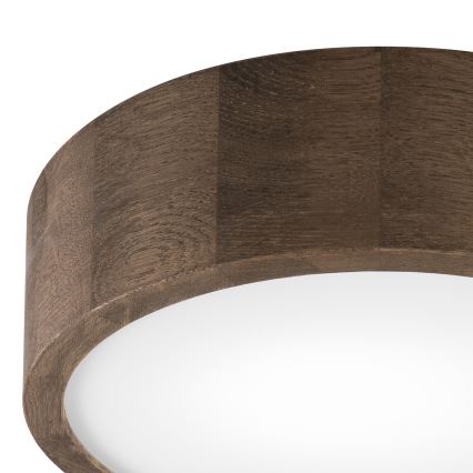 Brilagi - LED Iluminação de teto CARVALHO 1xE27/60W/230V carvalho diâmetro 27 cm