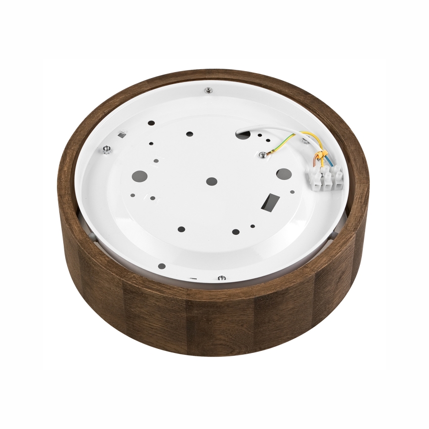 Brilagi - LED Iluminação de teto CARVALHO 1xE27/60W/230V carvalho diâmetro 27 cm