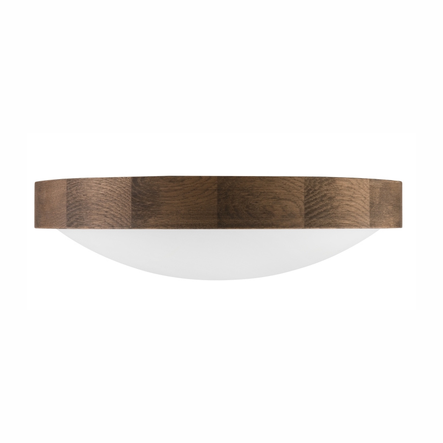 Brilagi - LED Iluminação de teto CARVALHO SLIM 2xE27/60W/230V carvalho diâmetro 37 cm