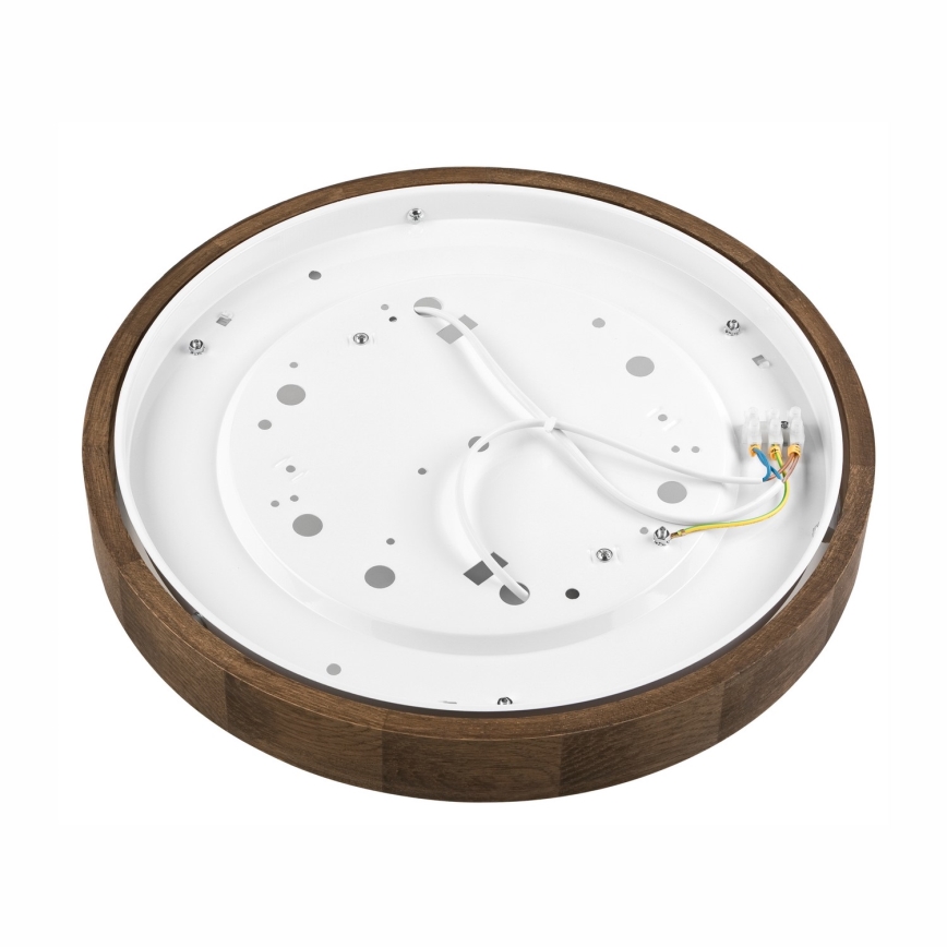 Brilagi - LED Iluminação de teto CARVALHO SLIM 2xE27/60W/230V carvalho diâmetro 37 cm