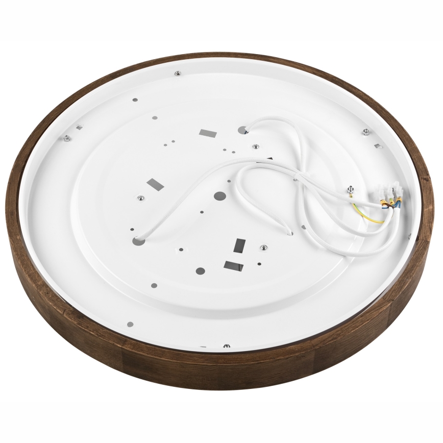 Brilagi - LED Iluminação de teto CARVALHO SLIM 3xE27/60W/230V carvalho diâmetro 47 cm