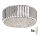 Brilagi - LED Iluminação de teto de cristal GLAMOUR 5xG9/42W/230V