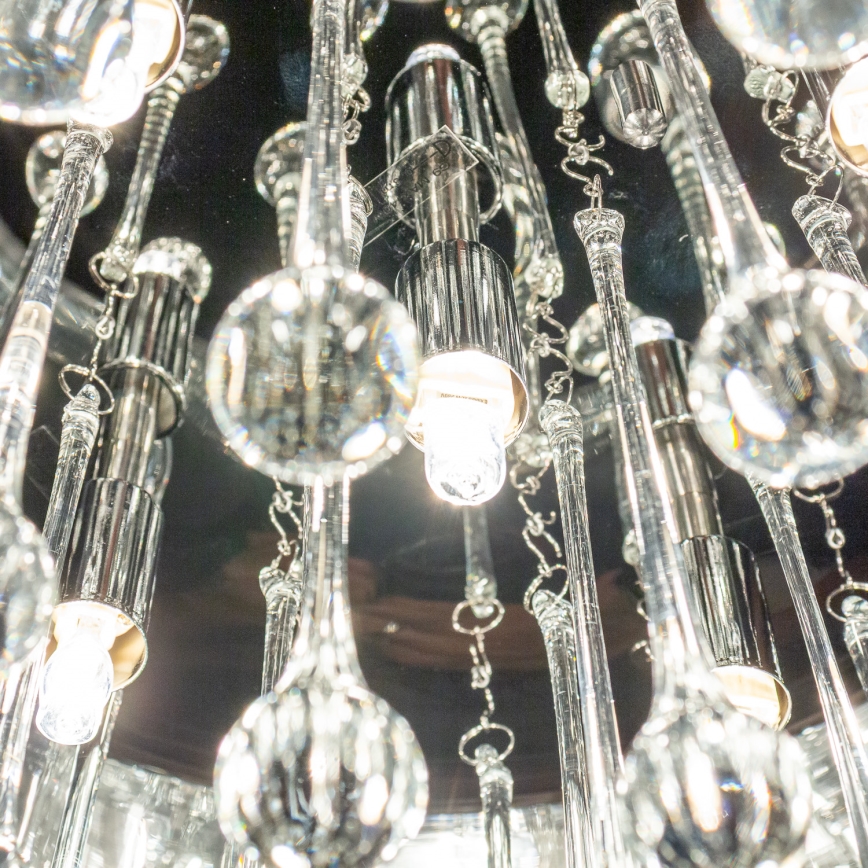 Brilagi - LED Iluminação de teto de cristal JEWEL 5xG9/42W/230V