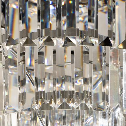Brilagi - LED Iluminação de teto de cristal MOZART 5xE14/40W/230V cromado brilhante