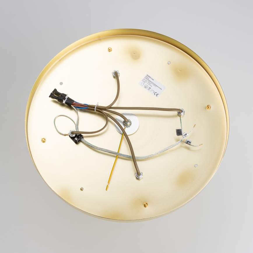 Brilagi - LED Iluminação de teto de cristal MOZART 5xE14/40W/230V dourado