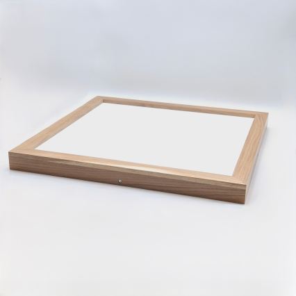 Brilagi - LED Luminária de teto WOODY FRAME LED/50W/230V 60x60 cm IP44 carvalho