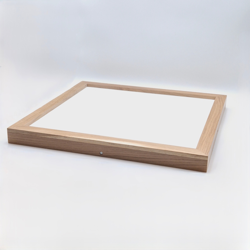 Brilagi - LED Luminária de teto WOODY FRAME LED/50W/230V 60x60 cm IP44 carvalho