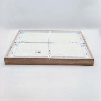 Brilagi - LED Luminária de teto WOODY FRAME LED/50W/230V 60x60 cm IP44 carvalho