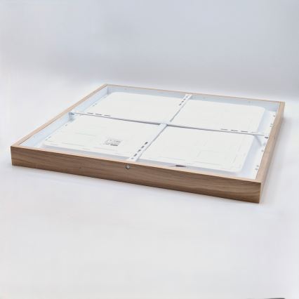 Brilagi - LED Luminária de teto WOODY FRAME LED/50W/230V 60x60 cm IP44 carvalho