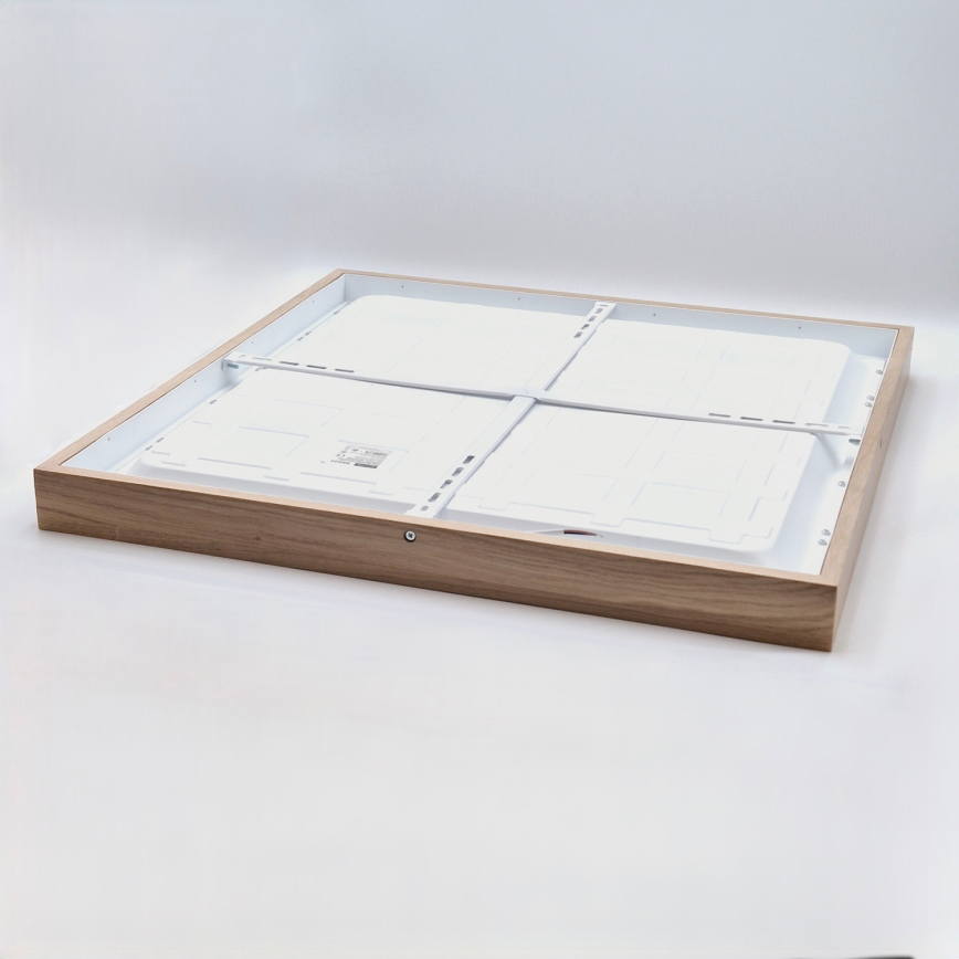 Brilagi - LED Luminária de teto WOODY FRAME LED/50W/230V 60x60 cm IP44 carvalho