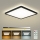 Brilagi - LED Luminária de tecto dimerizável ULTRA SLIM LED/18W/230V 2700-6500K 30x30 cm preta + comando remoto