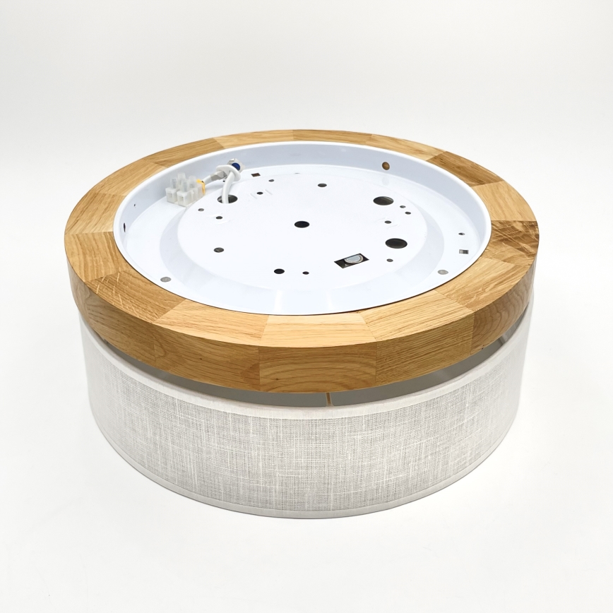 Brilagi - LED Luminária de teto BELLADONNA LED/20W/230V diâmetro 30 cm branca/ Carvalho