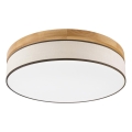 Brilagi - LED Luminária de teto BELLADONNA LED/36W/230V Ø 50 cm creme/ Carvalho