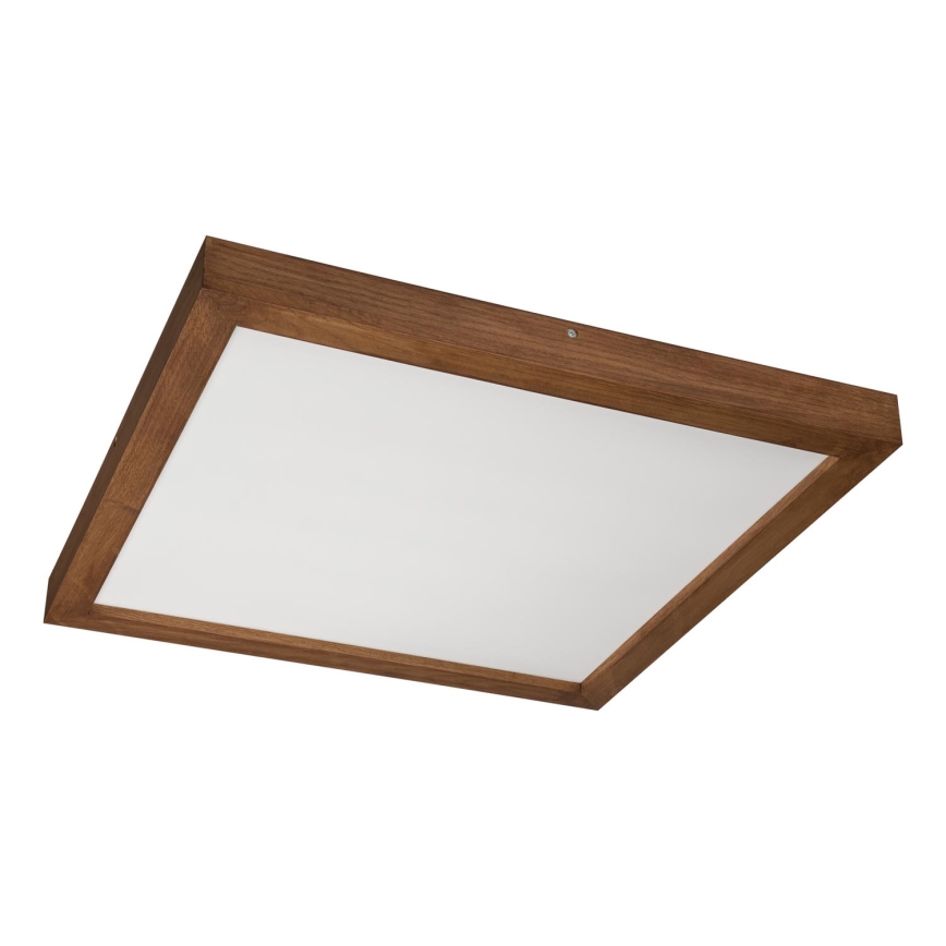 Brilagi - LED Luminária de teto para banheiro WOODY FRAME LED/50W/230V 60x60 cm IP44 carvalho cerejeira