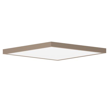 Brilagi - Luminária de teto LED para casa de banho FRAME LED/50W/230V 60x60 cm IP44 bege