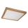 Brilagi - LED Luminária de teto WOODY FRAME LED/50W/230V 60x60 cm IP44 carvalho