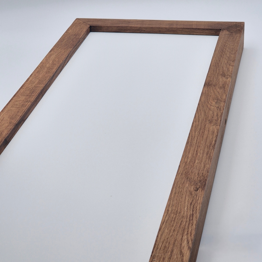 Brilagi - LED Luminária de tecto para casa de banho WOODY FRAME LED/40W/230V 120x30 cm IP44 cereja