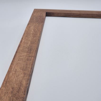 Brilagi - LED Luz de Teto de Banheiro WOODY FRAME LED/50W/230V 120x30 cm IP44 cerejeira