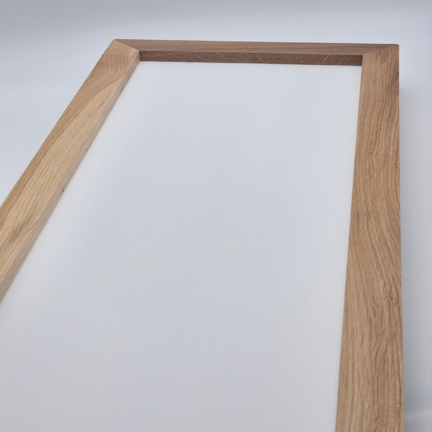 Brilagi - LED Luminária de Teto de Casa de Banho WOODY FRAME LED/50W/230V 120x30 cm IP44 Carvalho