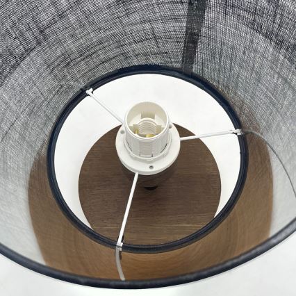 Brilagi - LED Plafonier ANTHONY 1xE14/60W/230V carvalho nogueira/preto