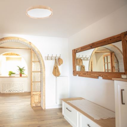 Brilagi - Luminária de teto LED dimmerizável MANAROLA SMART LED/36W/230V 2700-6500K diâmetro 51 cm Wi-Fi Tuya + controlo remoto