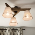 Brilagi - LED Plafonier ANTHONY 3xE14/40W/230V carvalho nogueira/bege