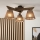 Brilagi - LED Plafonier ANTHONY 3xE14/40W/230V carvalho nogueira/marrom