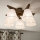 Brilagi - LED Plafonier ANTHONY 5xE14/40W/230V carvalho nogueira/branco