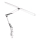 Brilagi - LED Regulação flexível candeeiro de mesa VARIO 2xLED/14W/230V 3000-6000K branco
