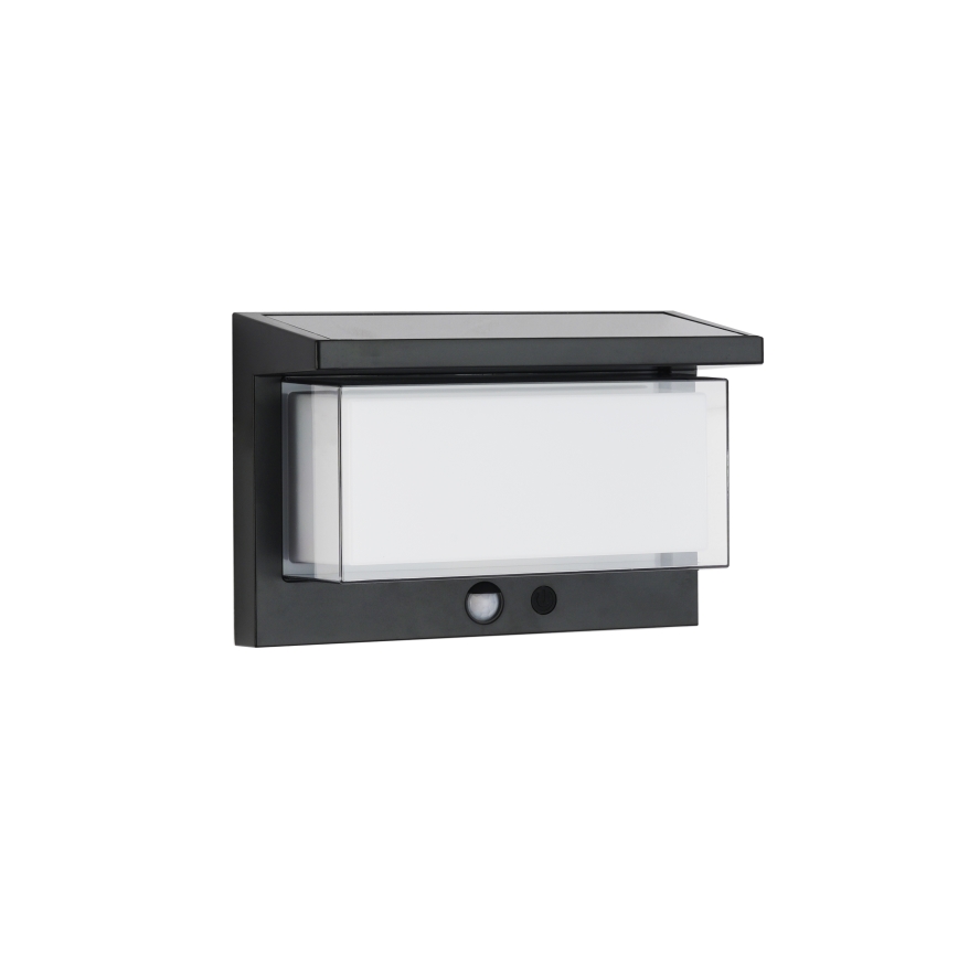 Brilagi - Luminária de parede solar LED com sensor SUN LUME LED/10W/3,7V 4000 mAh IP44