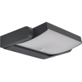 Brilagi - Luminária de parede LED exterior com sensor ANKLE LED/18W/230V 3000K IP65 antracite