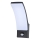 Brilagi - Luminária de parede LED para exterior com sensor ARCELO LED/9W/230V IP44