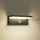 Brilagi - Luminária de parede LED para exterior com sensor TESSI LED/10W/230V preta IP54