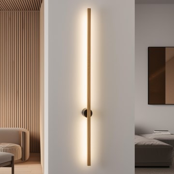Brilagi - Luminária de Parede LED WOODY LINE LED/12W/230V 120 cm carvalho