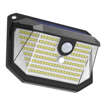 Brilagi - Luminária de parede solar LED com sensor de movimento e crepúsculo WALLIE LED/4W/5,5V 1200 mAh 3000K IP65