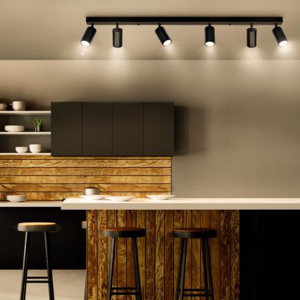 Brilagi - Spot LED RGBW dimerizável SELE 6xGU10/6,5W/230V 2700-6500K preto