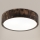 Brilagi - Luminária de teto CARVALHO SMOKEY 2xE27/60W/230V, carvalho, Ø 37,5 cm