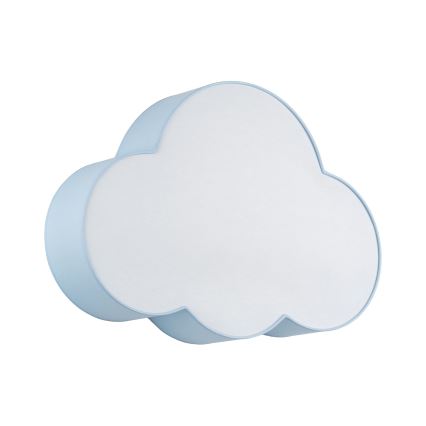 Brilagi - Luminária de teto infantil NIMBUS 4xE27/15W/230V azul