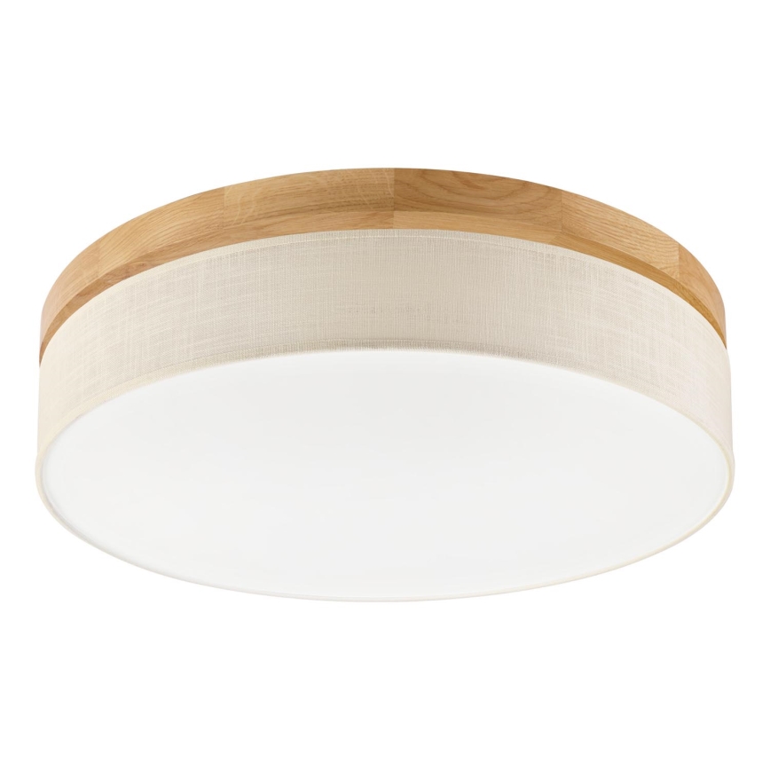 Brilagi - Luminária de teto LED BELLADONNA LED/36W/230V diâmetro 50 cm creme/ Carvalho