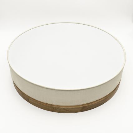 Brilagi - Luminária de teto LED BELLADONNA LED/36W/230V diâmetro 50 cm creme/ Carvalho